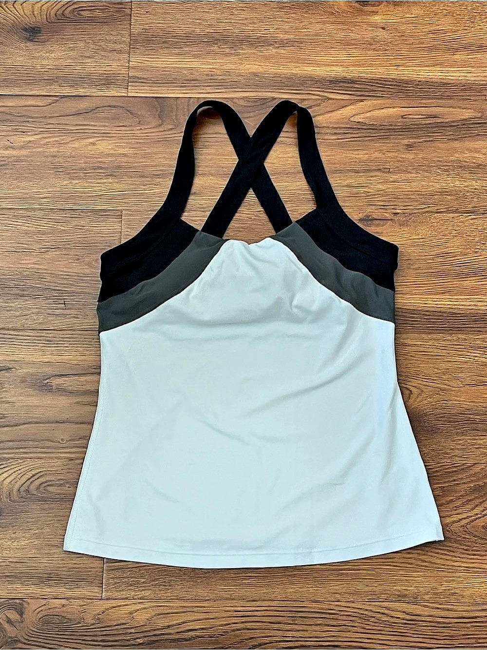Activewear Color Block Tank Top Size Medium Like New